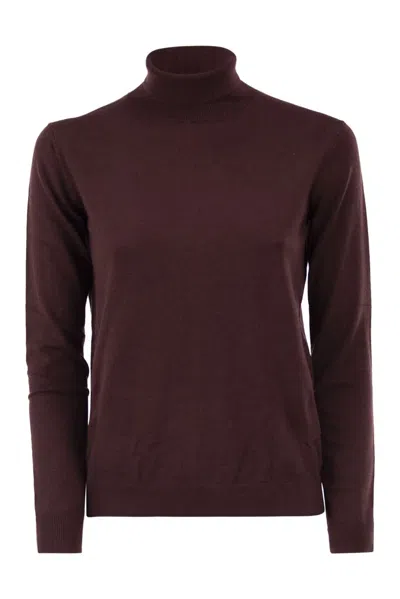 Weekend Max Mara Wkdkiku Turtleneck Knitted Sweater In Black