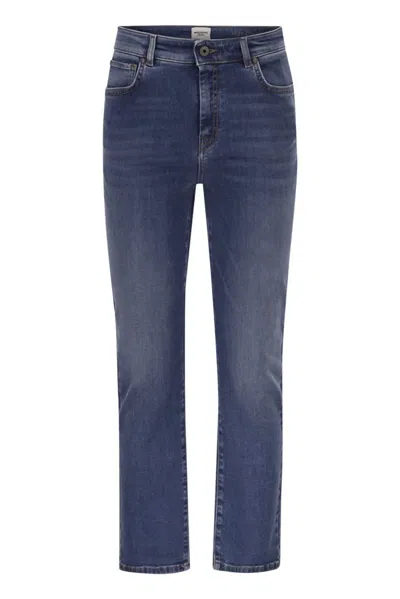 Weekend Max Mara Wkdlana - Slim-fit Stretch Denim Jeans In Blue