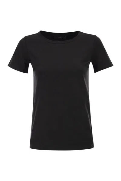 Weekend Max Mara Wkdmultib - Basic Cotton Jersey T-shirt In Blue