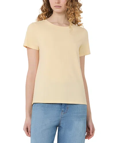 Weekend Max Mara Wkdmultif Tee In Yellow