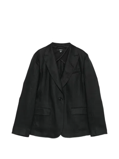 Weekend Max Mara Wkdnalut Blazer In Black