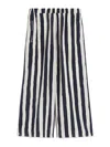 Weekend Max Mara Nirvana Striped-pattern Trousers In Multi