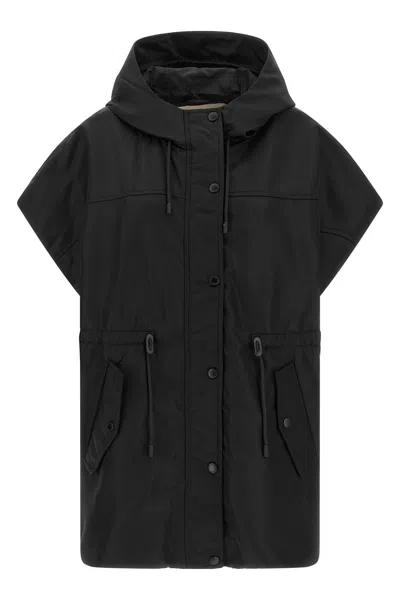 Weekend Max Mara Oversized Puffer Coat In Black