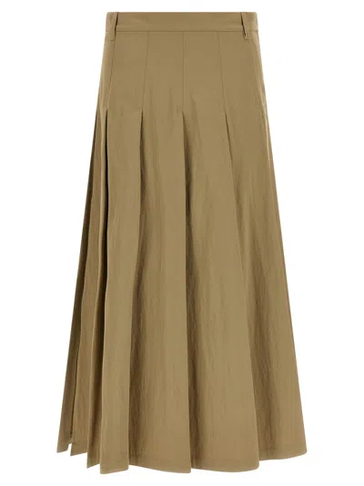 Weekend Max Mara Wkdorme Skirt In Brown