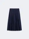 Weekend Max Mara Wkdovale Skirt Navy In Blue