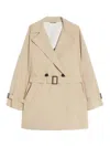 Weekend Max Mara Belted Jacket In Black