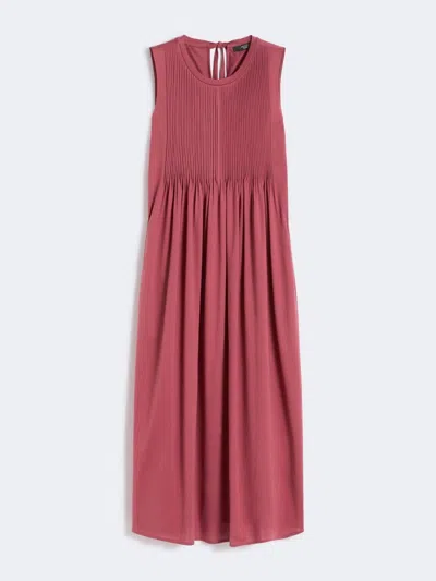 Weekend Max Mara Wkdricordo Dress Fuchsia In Pink