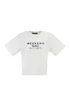 Weekend Max Mara Logo-print T-shirt In Multi
