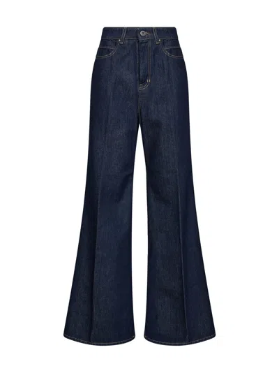 Weekend Max Mara Wkdsport Jeans In Blue