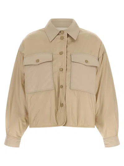 Weekend Max Mara 'wkdsughero' Padded Jacket In Neutral