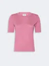 Weekend Max Mara Wkdtapioca Top Bordeaux In Pink