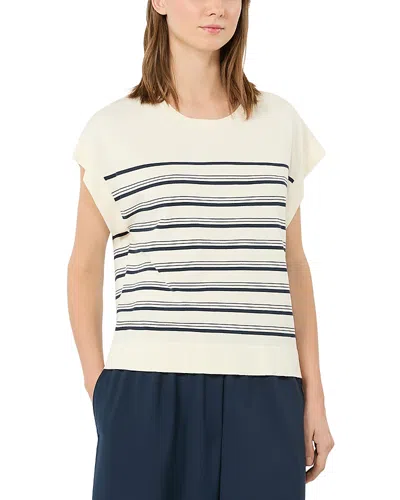 Weekend Max Mara Wkdufo Ecru Sweater Tank In White