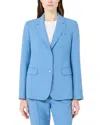 Weekend Max Mara Buttonned Pockets Blazer In Neutral