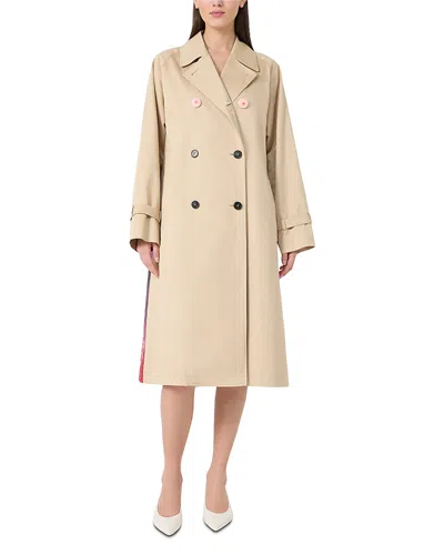 Weekend Max Mara Wksninfa Trench Coat In Nude