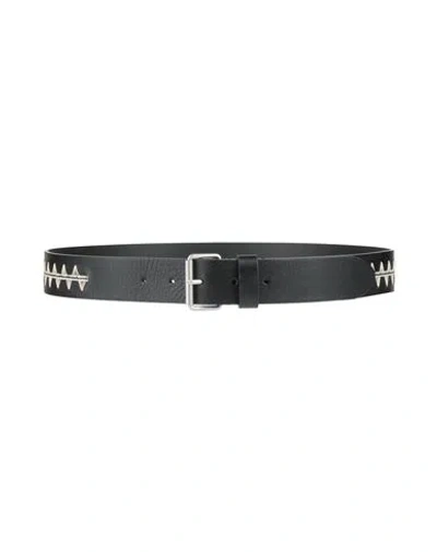 Weekend Max Mara Woman Belt Black Size M Leather