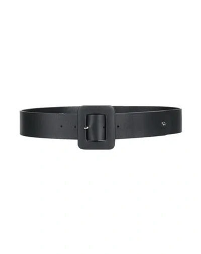 Weekend Max Mara Woman Belt Black Size S Leather