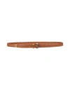 Weekend Max Mara Woman Belt Brown Size Onesize Cow Leather In Brown