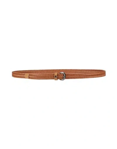 Weekend Max Mara Woman Belt Brown Size Onesize Cow Leather