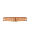 Weekend Max Mara Woman Belt Camel Size L Leather In Brown