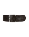 Weekend Max Mara Woman Belt Dark Brown Size Xl Leather In Brown