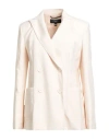 Weekend Max Mara Woman Blazer Beige Size 10 Wool In Pink
