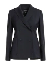 Weekend Max Mara Woman Blazer Midnight Blue Size 8 Virgin Wool