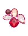 Weekend Max Mara Woman Brooch Fuchsia Size - Plastic, Glass In Pink