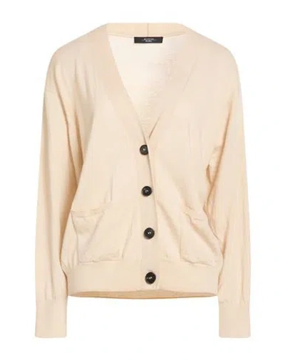 Weekend Max Mara Woman Cardigan Beige Size Xl Wool, Cashmere In Neutral