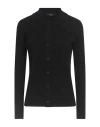 Weekend Max Mara Woman Cardigan Black Size Xl Viscose, Polyester, Polyamide, Elastane