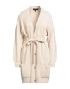 Weekend Max Mara Woman Cardigan Cream Size M Wool, Polyamide, Viscose, Cashmere In White