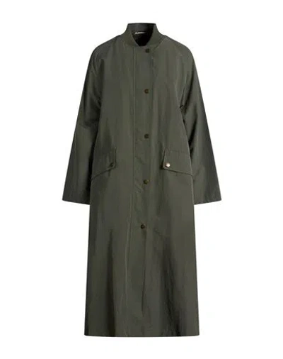 Weekend Max Mara Woman Coat Military Green Size 10 Polyester, Cotton, Polyamide