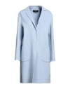 WEEKEND MAX MARA WEEKEND MAX MARA WOMAN COAT SKY BLUE SIZE 14 VIRGIN WOOL, POLYAMIDE