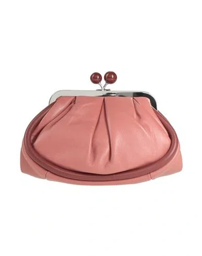 Weekend Max Mara Woman Handbag Antique Rose Size - Shearling