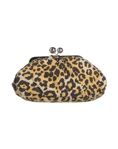 Weekend Max Mara Woman Handbag Camel Size - Cotton, Elastane In Sand