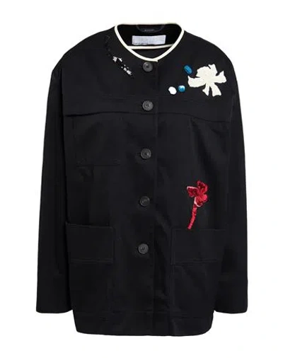 Weekend Max Mara Woman Jacket Black Size 8 Cotton