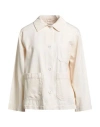 Weekend Max Mara Woman Jacket Off White Size 6 Cotton In White