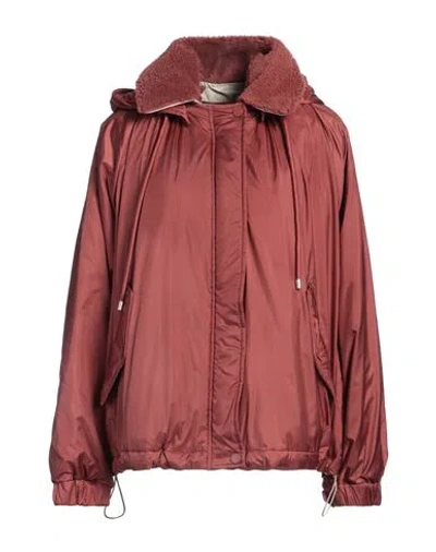 Weekend Max Mara Woman Jacket Rust Size 8 Polyester
