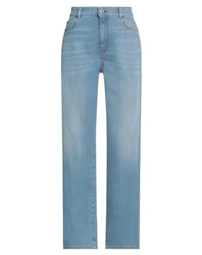 Weekend Max Mara Woman Jeans Blue Size 6 Cotton, Elastane