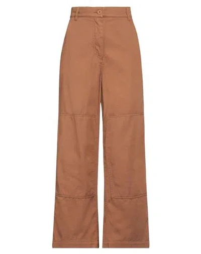Weekend Max Mara Woman Jeans Brown Size 4 Cotton