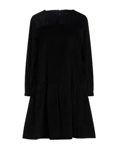 Weekend Max Mara Woman Midi Dress Black Size 14 Cotton