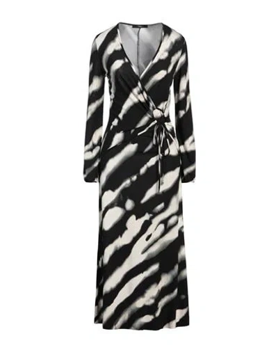 Weekend Max Mara Woman Midi Dress Black Size M Viscose, Polyamide, Elastane