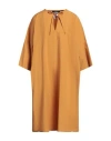 Weekend Max Mara Woman Midi Dress Marigold Size 10 Cotton
