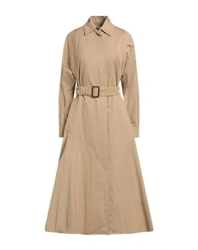 Weekend Max Mara Woman Midi Dress Sand Size 10 Cotton, Polyamide In Beige