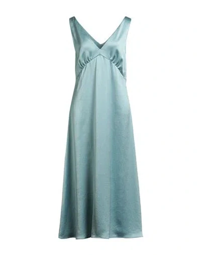 Weekend Max Mara Woman Midi Dress Sky Blue Size 12 Polyester