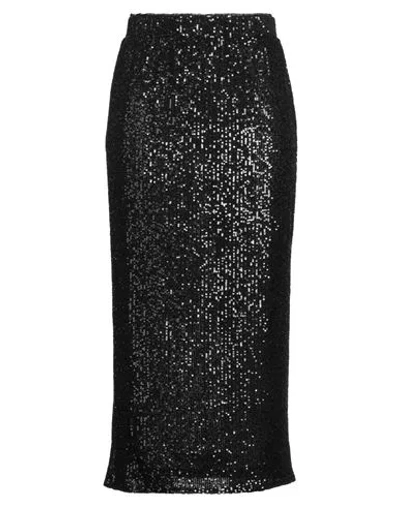 Weekend Max Mara Woman Midi Skirt Black Size S Polyester, Elastane