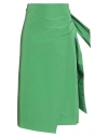 Weekend Max Mara Woman Midi Skirt Green Size 4 Polyester, Cotton