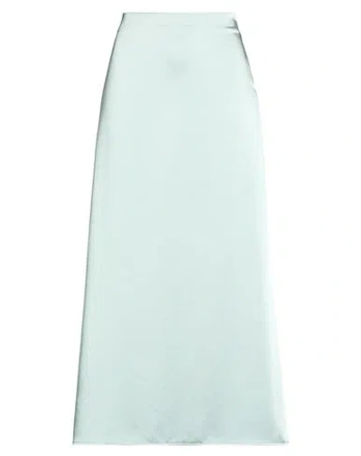 Weekend Max Mara Woman Midi Skirt Sage Green Size 6 Polyester In Blue