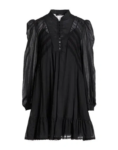 Weekend Max Mara Woman Mini Dress Black Size 8 Cotton