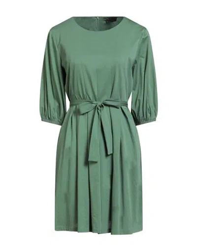 Weekend Max Mara Woman Mini Dress Green Size Xl Cotton