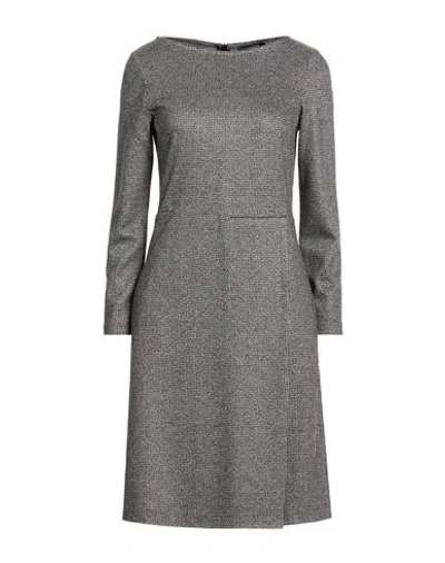 Weekend Max Mara Woman Mini Dress Grey Size S Viscose, Polyester, Elastane In Gray